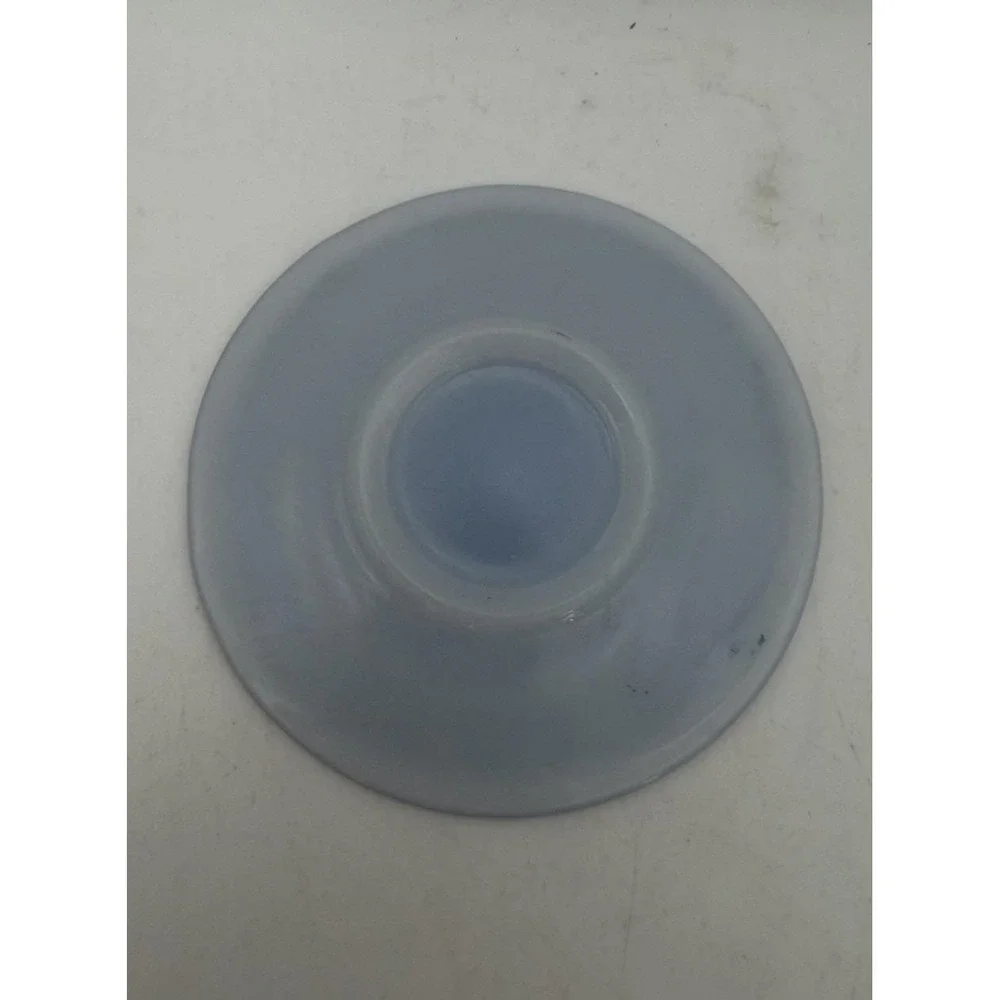 Vintage Hazel Atlas Little Hostess Blue Cup & Saucer Platonite Pastelware